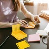 Sticky Note Stencil, Post Note Holder with Line Box Drawing