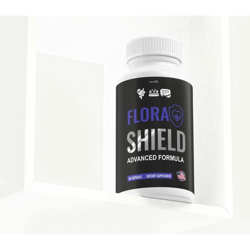 (1 Pack) Flora Shield Capsules, Supports Gut & Digestive Health
