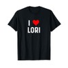 I Love Lori - Heart - Distressed T-Shirt