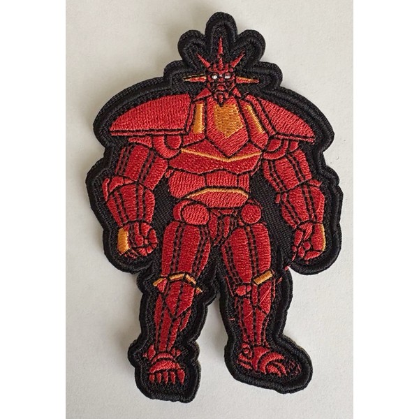 Unbranded SILVERHAWKS embroidered MONSTAR figure patch action cartoon Mon Star