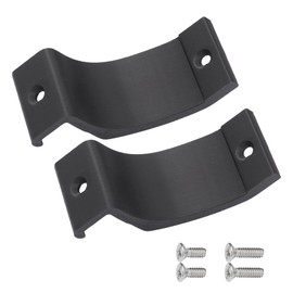 GGTE Shower Door Towel Bar Bracket Parts for Bypass Nylon Towel Bar Bracket Replacement 2 Pack