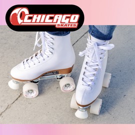 CHICAGO Skates Deluxe Leather Lined Rink Skate Ladies and Girls