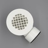2" Low Profile Shower Drain with 2" x 1-1/2" Reducer