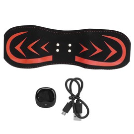 Abdominal Training Belt 10 Modes 20 Levels Electronic Muscle Stimulation Ab Toning Workout Fitness Training Gear for Men and Women Orange