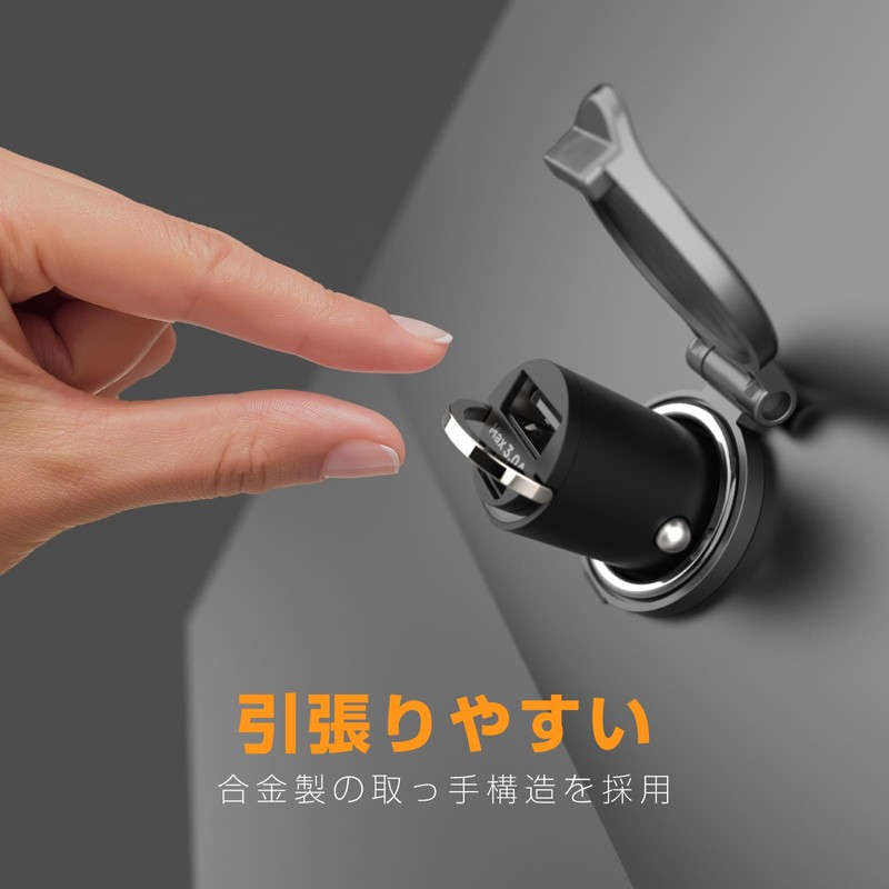 Kashimura Cap Closes! Ultra Compact USB Socket - USB-A and