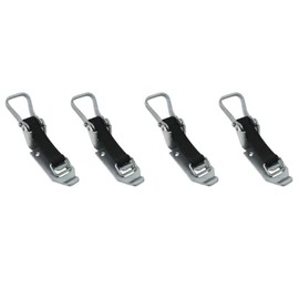 LOADCARE Locking Bearing Shovel Holder Spade Holder Axe Holder Broom Holder Tension Lock Device Holder Garden Pack of 4 80 mm