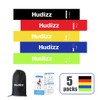 Hudizz Premium Resistance Bands Set of 5 – Durable Exercise