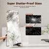 dr.nest 56"x15" Full Length Mirror, Gold Tempered Glass Rectangle Floor
