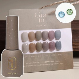 Sujja Gel 6 Grain 6 Types Individual Sand Gel / 수짜젤 6 그레인 6종 단품 샌드젤