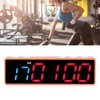 Fitness Timer Clock Large LED Digital Anti Vertigo Display Workout