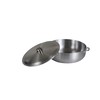 Kitchen Sense Heavy Gauge Polished Aluminum Caldero Dutch Oven Cauldron