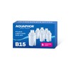 AQUAPHOR B15 Universal Replacement Water Filter cartridges, fits All Brita