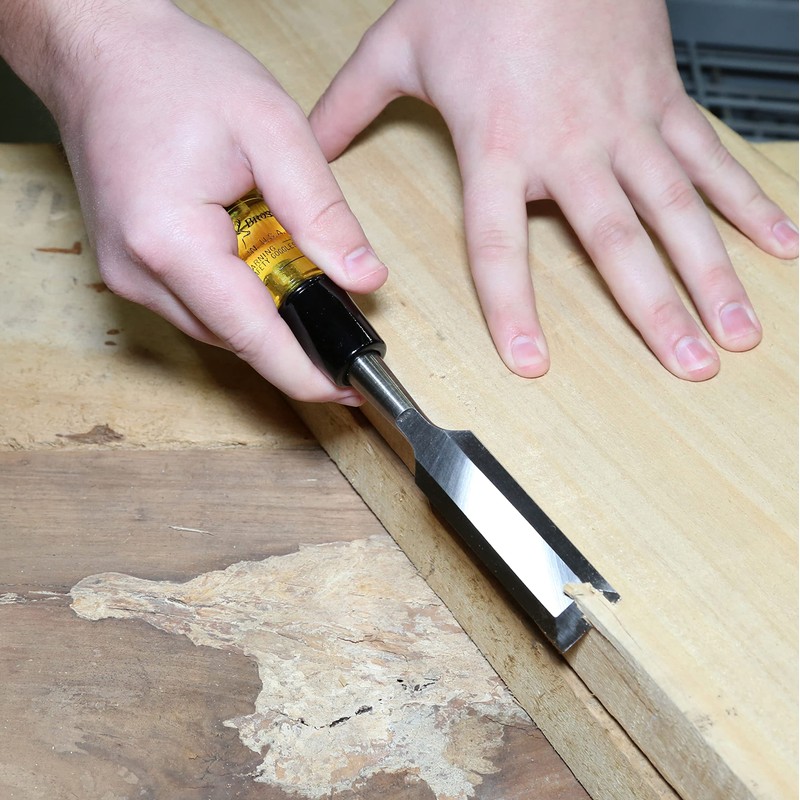 Buck Brothers 120106BC Professional 1'' Inch Wood Chisel, Yellow