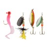 ABU GARCIA PERCH LURE KIT ASSORTED COLOURS 4 PACK 1115260