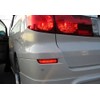 2x Clear Lens Rear Bumper Reflector LED Fog Tail Stop