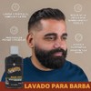 Suavecito Beard Wash. Cleansing and Styling Beard Face Wash For