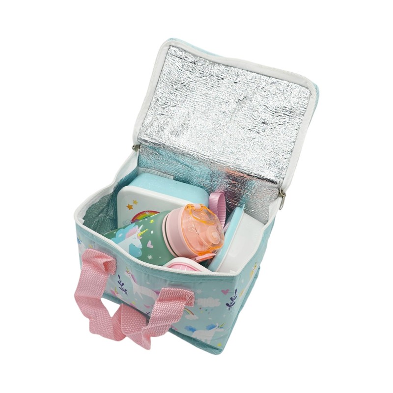 ARKRAFT Girls Unicorn Cool Bag 20 x 16 x 14