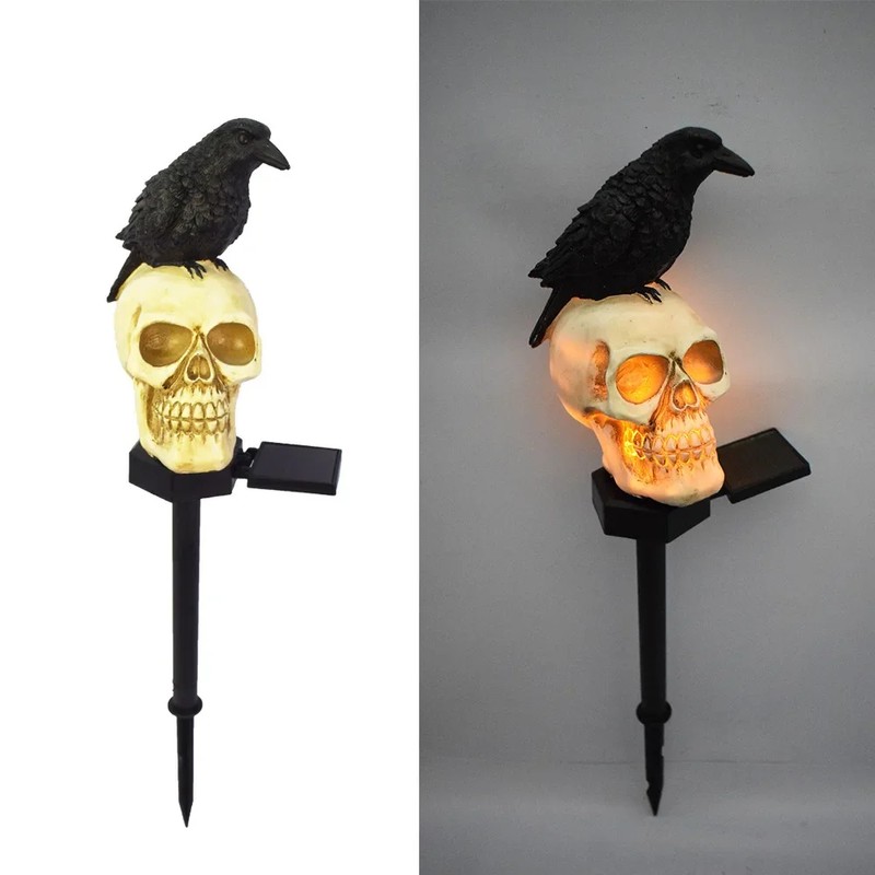 Solar Halloween Garden Lights for Outdoor Decor – Waterproof Pumpkin
