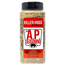 Killer Hogs AP Seasoning | Championship BBQ and Grill All Purpose Seasoning for Beef, Steak, Burgers, Pork, and Chicken | Salt, Pepper, Garlic (SPG) | 21.7 Ounces