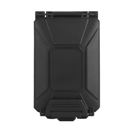 Modular Battery Storage Case with Movable Inserts, MOLLE Rugged Organizer Holder for CR123, 18650, 18350,AAA,CR2032 Batteries
