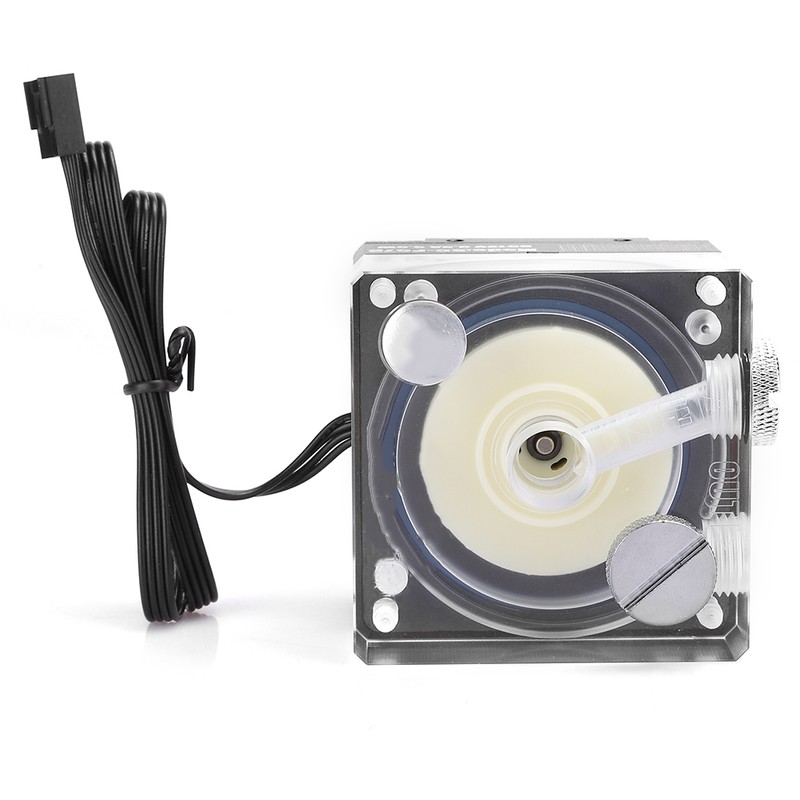 Water Cooling Pump Acrylic Aluminum Computer Accessory Heat Sink Mute