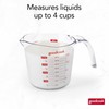 GoodCook Everyday 4-Cup Liquid Measuring Cup, Clear Plastic with Easy-to-Read