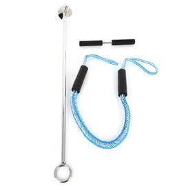 AINTIER Sand Anchor 36" Length 316 Stainless Steel Screw Anchor Boat Sand Anchor Kit for Jet Ski PWC Pontoon Kayak