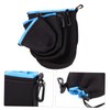 Gadpiparty 4pcs Neoprene Camera Lens Case Pouch Bag Storage for