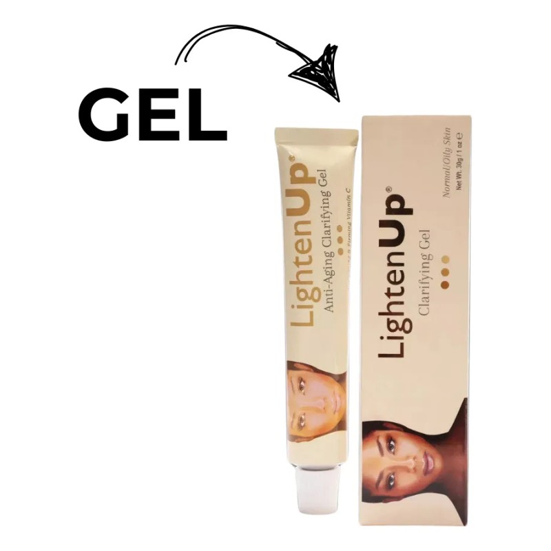 Gel Aclarante OMIC LightenUp 30 ml Vitamina C Alfa Arbutina