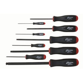 【国内正規品】BONDHUS(ボンダス) 六角ドライバー プロホールド®(ネジつかみ機能付ドライバー)セット 黒染め加工 9本組 (1.5、2、2.5、3、4、5、6、8、10mm) PBSX9M No.74699