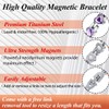 Cigmag Lymphatic Drainage Magnetic Bracelet for Women Titanium Steel Adjustable