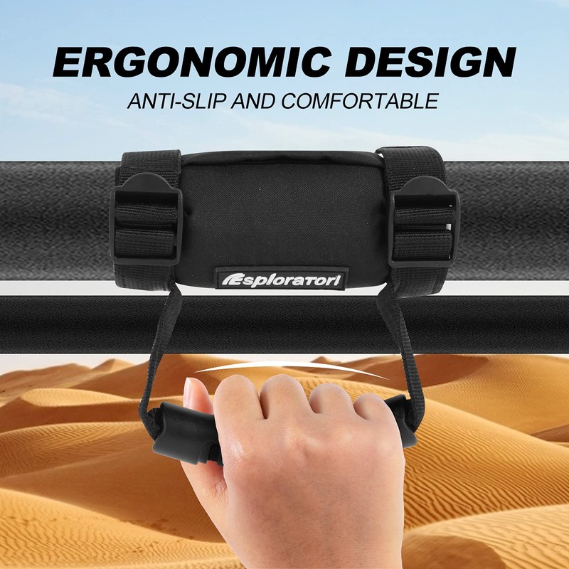 UTV Roll Bar Grab Handle Grips, UTV Grab Handles for