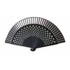 Aodake Kyodo Folding Fan, Solid Pattern, Natural Bamboo & Fan