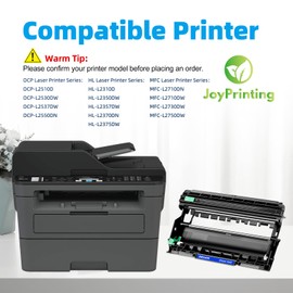 JoyPrinting Drum Unit DR2400 DR-2400 Compatible for Brother HL-L2310D HL-L2370DN HL-L2375DW DCP-L2510D DCP-L2530DW MFC-L2710DN MFC-L2750DW (NOT Included Toner, 1-Pack)