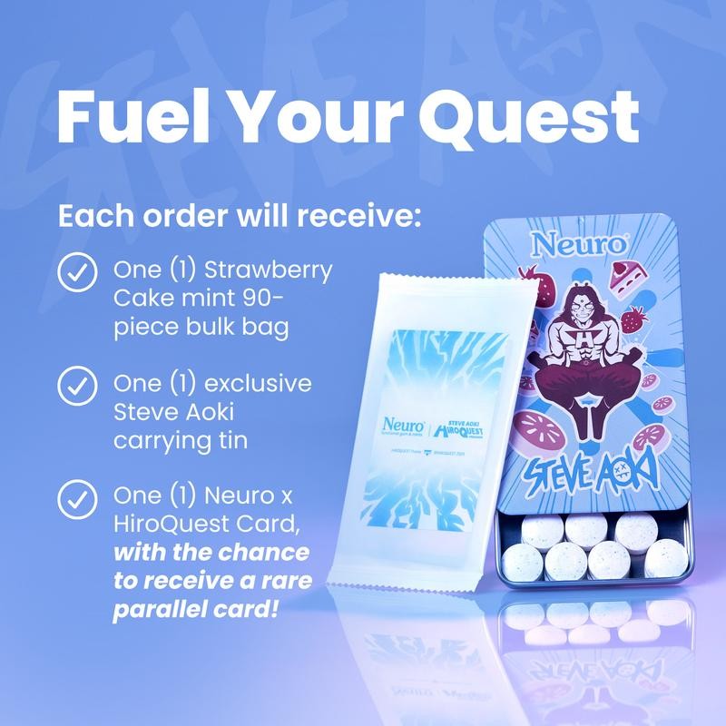 Neuro x Steve Aoki Energy & Focus Mints (Limited Edition)