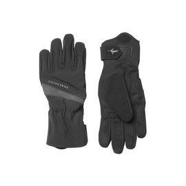 SEALSKINZ Unisex Waterproof All Weather Cycle Glove, Black, Large