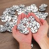 PATIKIL 1-1/8 Insulation Washers, 100 Set 28mm Metal Foam Board