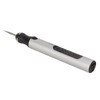 Electric Engraving Pen Aluminum Alloy Silver Mini Micro Engraver with