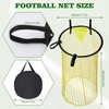 2Pcs Top Bins Football Targets, Durable Top Bins Net for