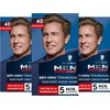 3x Schwarzkopf Men Perfect 40 Natural Dark Blonde