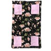 Pink Roses Print.Catheter Leg Bag Holder. Cover.