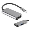 3 in 1 Hub Adapter TypeC to HDMI USB 3.1