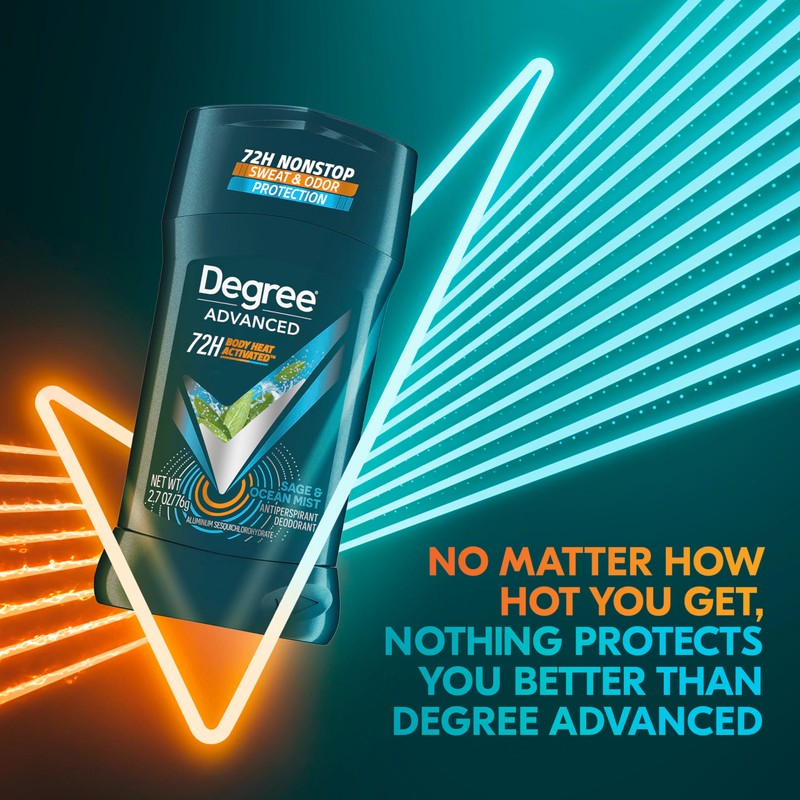Degree Men Antiperspirant Deodorant Sage & Ocean Mist 72-Hour Sweat