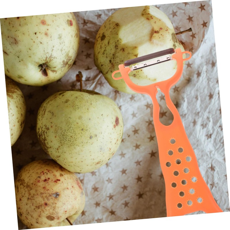 Mikinona 2pcs Stainless Steel Kitchen Peeler Versatile Fruit and Vegetable