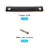 sourcing map Leather Drawer Pulls, 6.7" 2Pcs Leather Furniture Handle