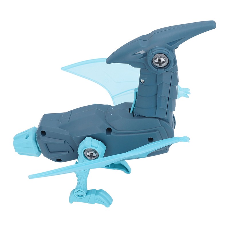 Kids DIY Vehicle Assemble Toy Imagination Development Dinosaur Transformation Car