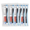 20 Sets Disposable Toothbrushes with Toothpaste Floss Comb Individually Wrapped,