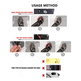 MHMondawn Camera Strap Set (Shoulder Strap + One-Hand Strap) - Adjustable Cotton Neck and Shoulder Strap (100/45 cm) for DSLR, SLR & Mirrorless Cameras - Black