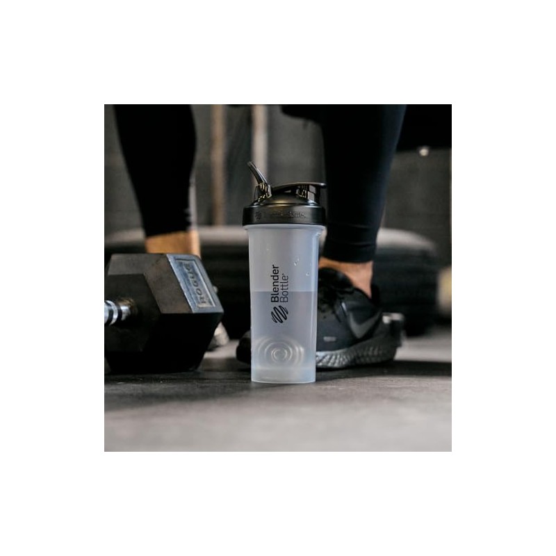 BlenderBottle Classic V2 Shaker Bottle Perfect for Protein Shakes and