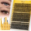 QUEWEL 280 Pieces Eyelash Extensions Set, 30 + 40 +